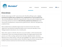 Tablet Screenshot of merindorf.ee